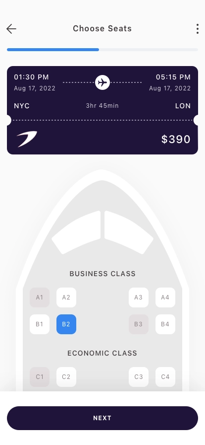 Flight Planner Mobile App UI Kit - Screenshot 5