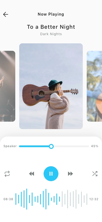 Music Player Mobile App UI Kit - Screenshot 5
