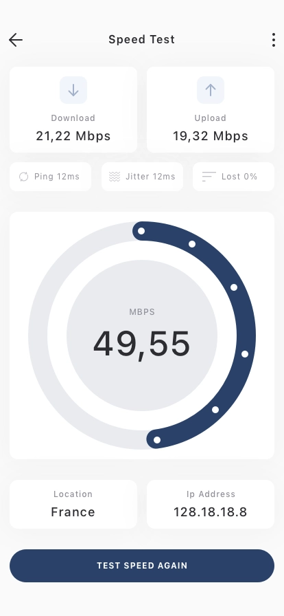 VPN Mobile App UI Kit - Screenshot 3
