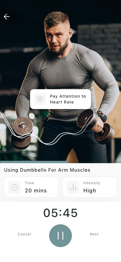 Workout Planner Mobile App UI Kit - Screenshot 3