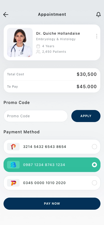 Healthcare Mobile App UI Kit - Screenshot 4
