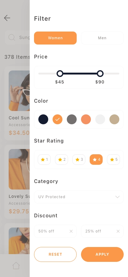 Online Shop Mobile App UI Kit - Screenshot 5