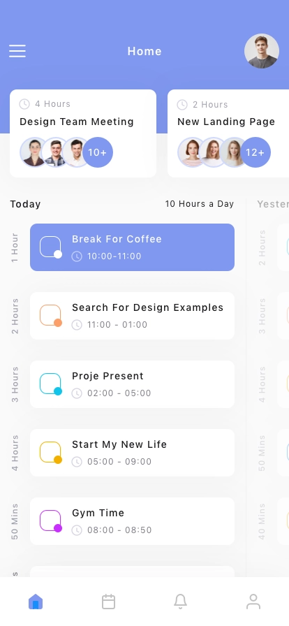 AI Task Manager Mobile App UI Kit - Screenshot 1