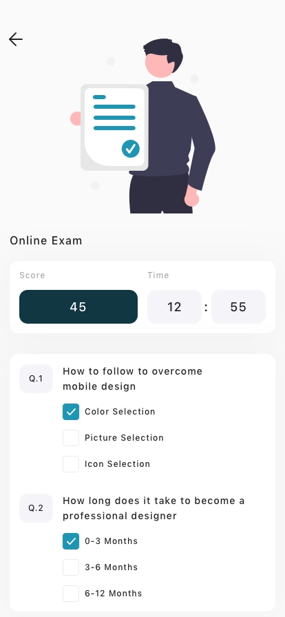 Course & Education Mobile App UI Kit - Screenshot 4