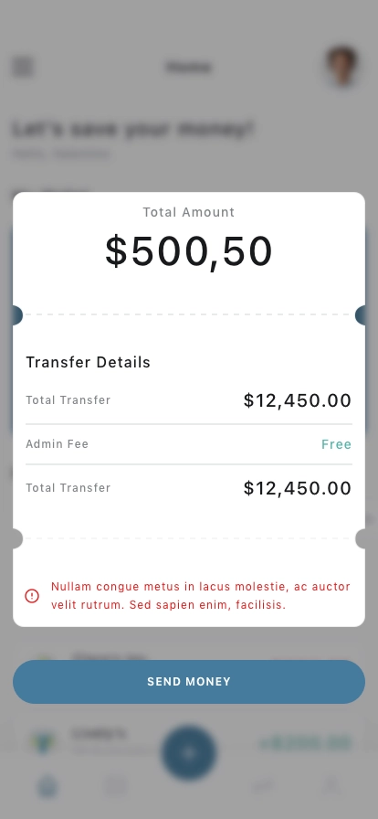 AI Money Manager Mobile App UI Kit - Screenshot 4