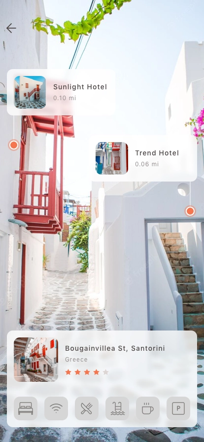 Trip & Travel Mobile App UI Kit - Screenshot 4
