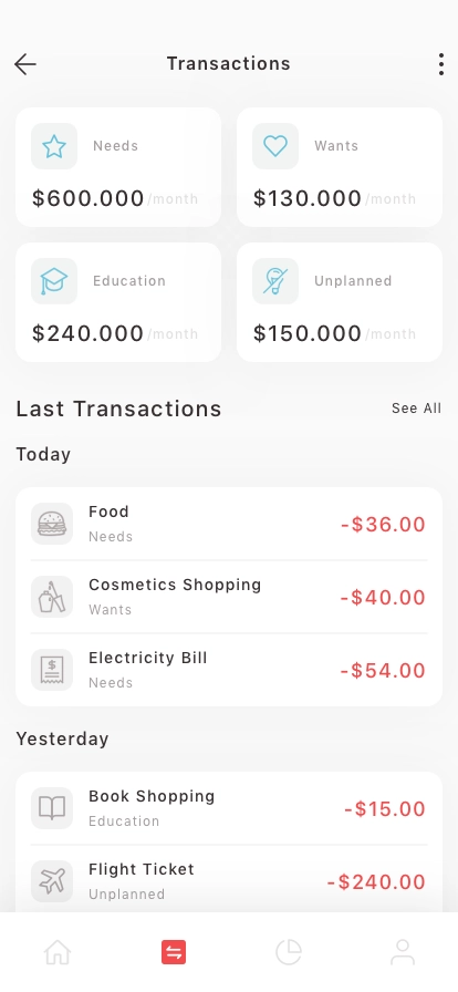 Personal Banking Mobile App UI Kit - Screenshot 2