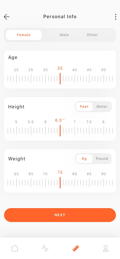 Fitness Mobile App UI Kit - Screenshot 4