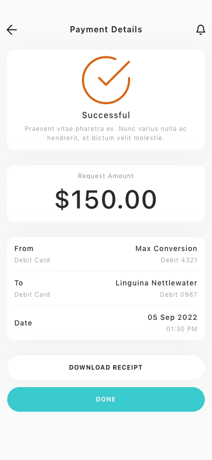 Payment Mobile App UI Kit - Screenshot 5