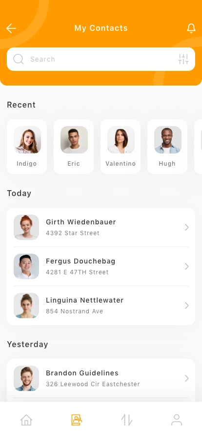Crypto Wallet Mobile App UI Kit - Screenshot 1