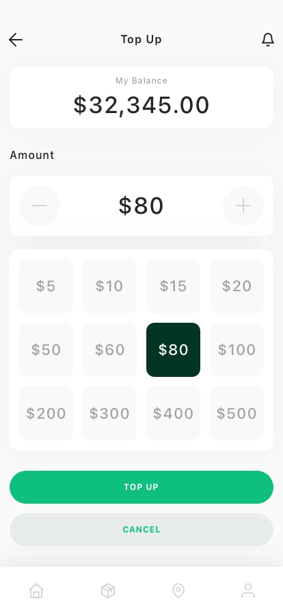 Shipping Calculator Mobile App UI Kit - Screenshot 1
