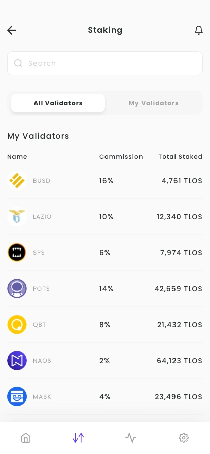 Cryptocurrency Staking Mobile App UI Kit - Screenshot 3
