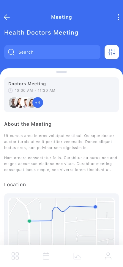 Dashboard Mobile App UI Kit - Screenshot 2