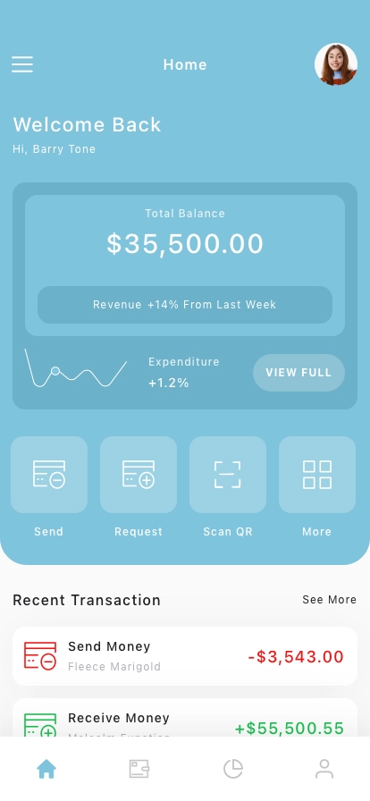 Digital Banking Mobile App UI Kit - Screenshot 3