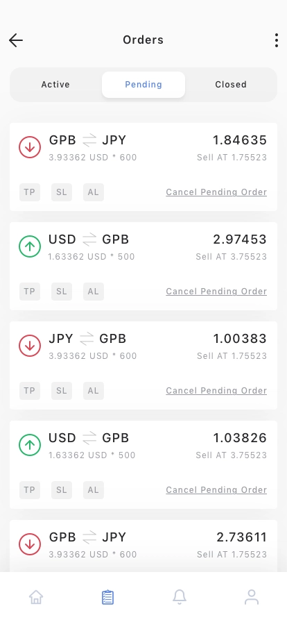 Forex & Investment App UI Kit - Screenshot 3
