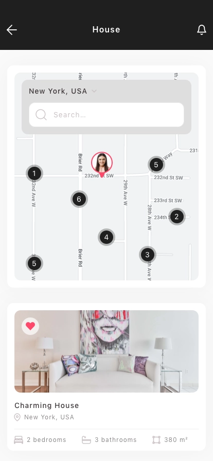 Property Finder Mobile App UI Kit - Screenshot 2
