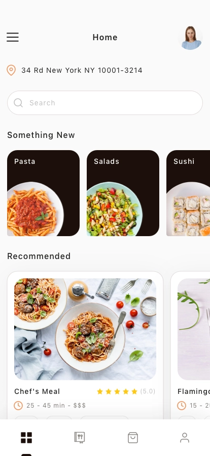 Food Ordering Mobile App UI Kit - Screenshot 1