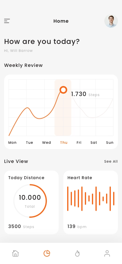 Health Assistant App UI Kit - Screenshot 4