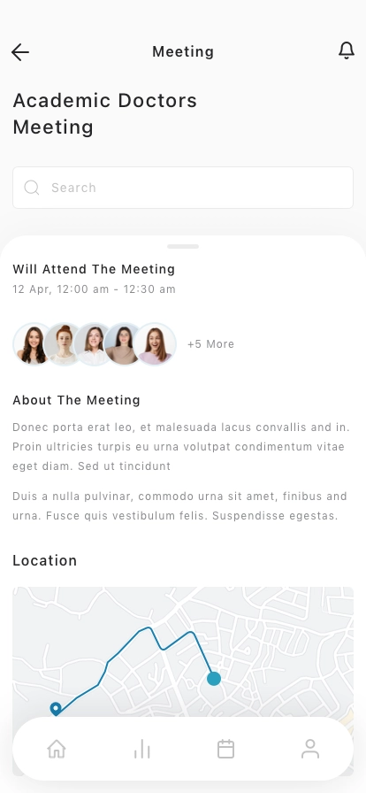 Mobile Dashboard App UI Kit - Screenshot 2