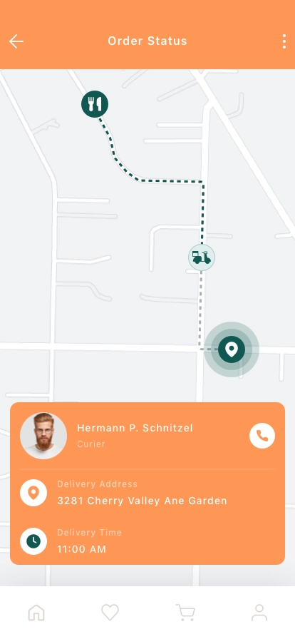 Food Delivery Mobile App UI Kit - Screenshot 5