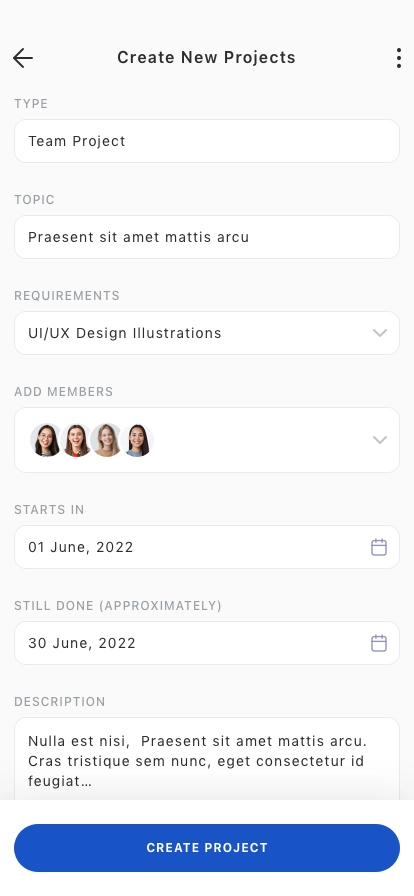Workflow Management Mobile App UI Kit - Screenshot 3