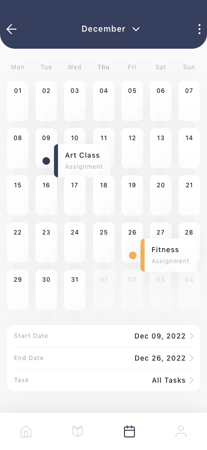 Learning Tool Mobile App UI Kit - Screenshot 3
