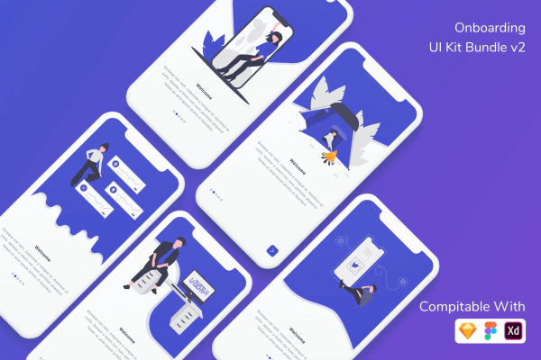 Onboarding UI Kit Bundle v2
