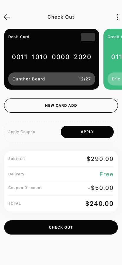 Delivery Service Mobile App UI Kit - Screenshot 4