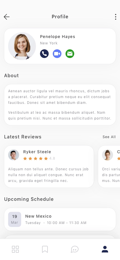 Job Search Mobile App UI Kit - Screenshot 5