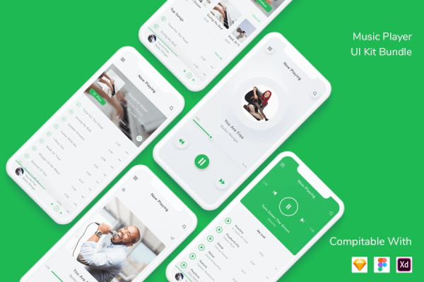 Music Player App UI Kit