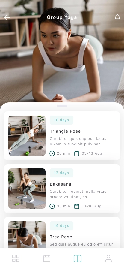 Mindfulness Mobile App UI Kit - Screenshot 5