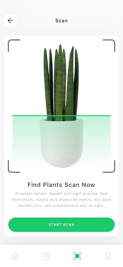 Plant Shop Mobile App UI Kit - Screenshot 3