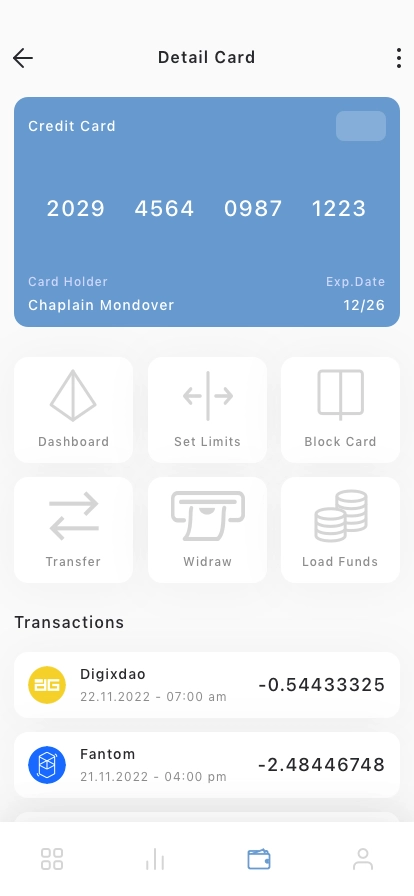 Crypto Market Mobile App UI Kit - Screenshot 3