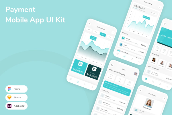Payment Mobile App UI Kit