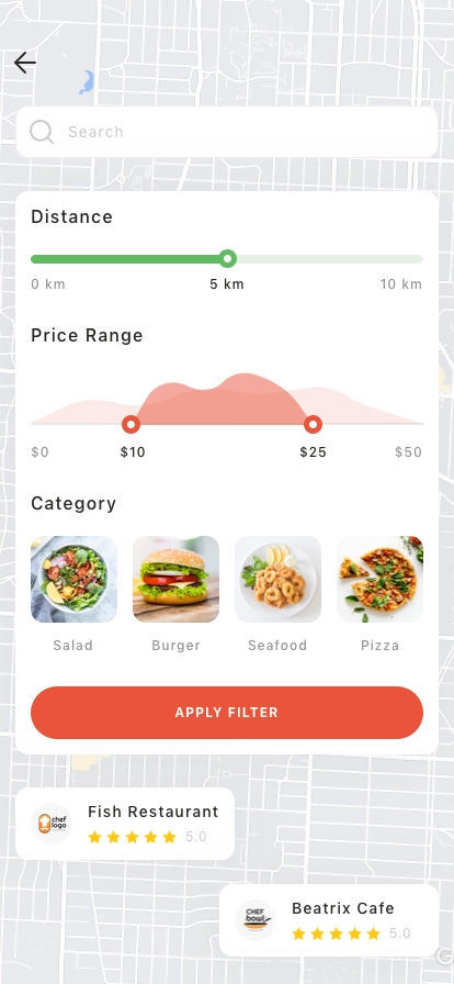 Food Ordering Mobile App UI Kit - Screenshot 4