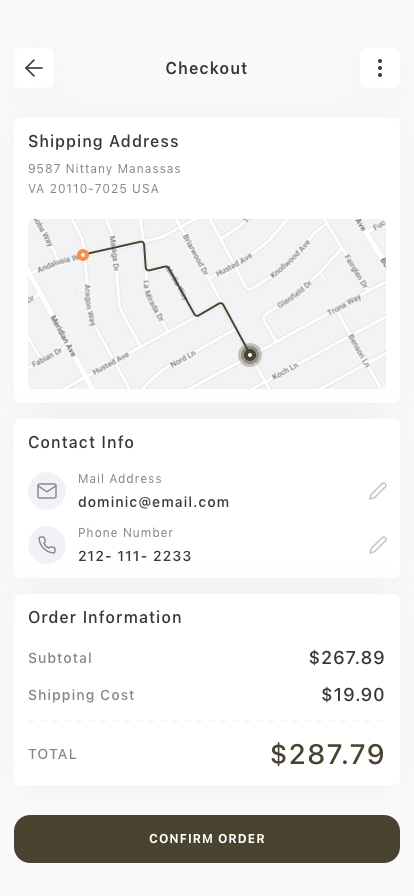 Furniture Shop Mobile App UI Kit - Screenshot 4