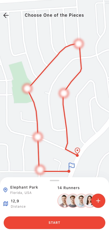 Running & Activity Tracker App UI Kit - Screenshot 3