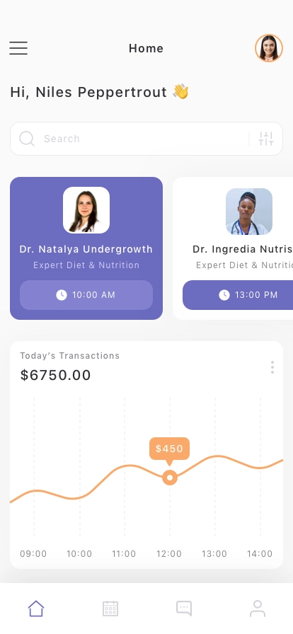 Medical Services Mobile App UI Kit - Screenshot 3