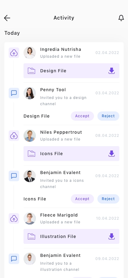 Task Management Mobile App UI Kit - Screenshot 4