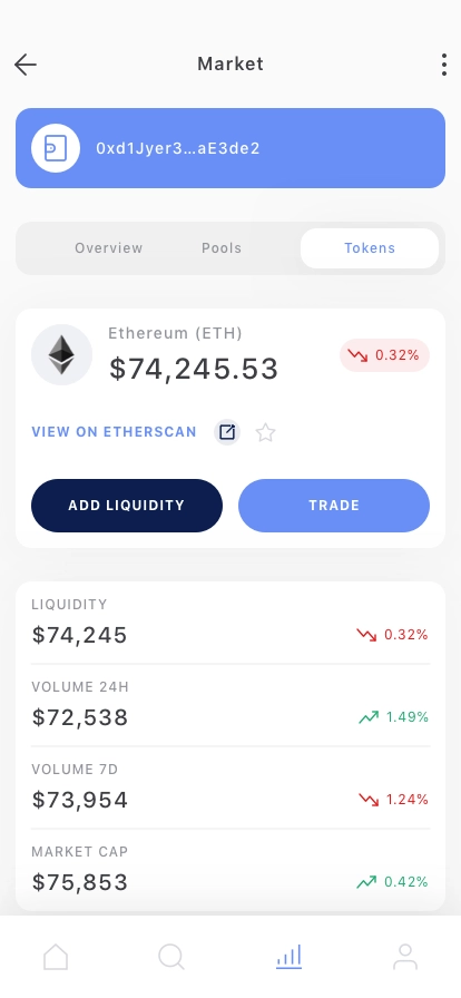 Crypto Wallet Mobile App UI Kit - Screenshot 5