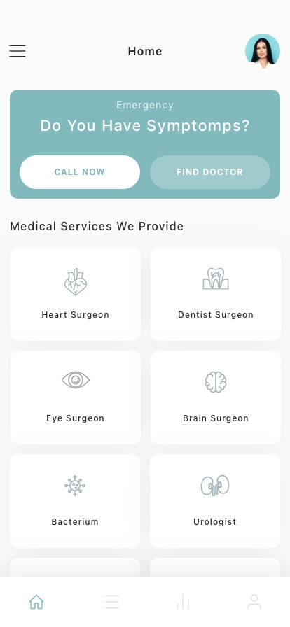 Medical & Health Mobile App Ui Kit - Screenshot 1