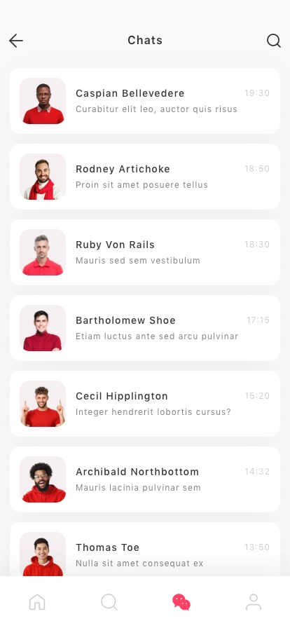 Dating & Relationship Mobile App UI Kit - Screenshot 2