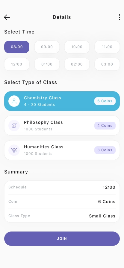 Lesson & Group Study Mobile App UI Kit - Screenshot 2
