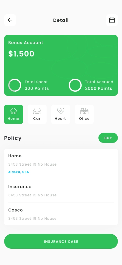 Insurance App UI Kit - Screenshot 3