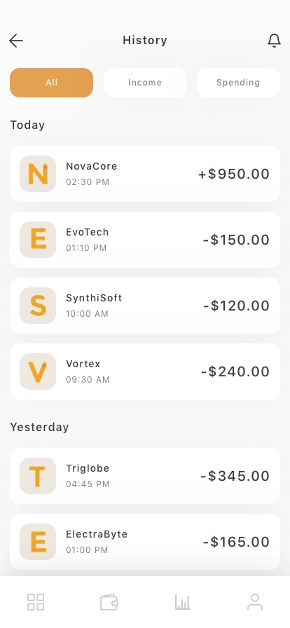 Wallet Mobile App UI Kit - Screenshot 3
