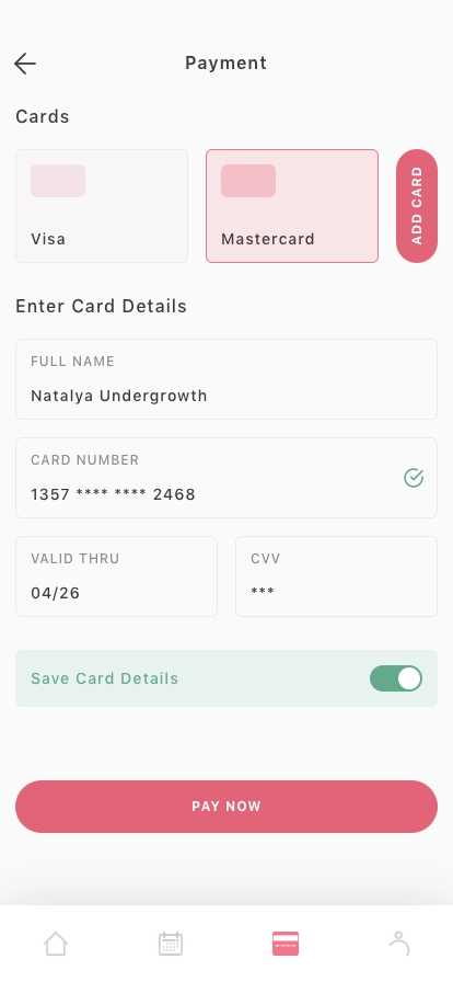 Spa & Beauty Salon App UI Kit - Screenshot 5
