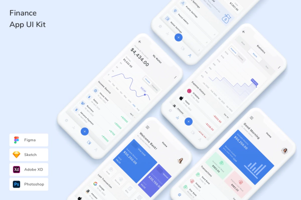 Finance App UI Kit