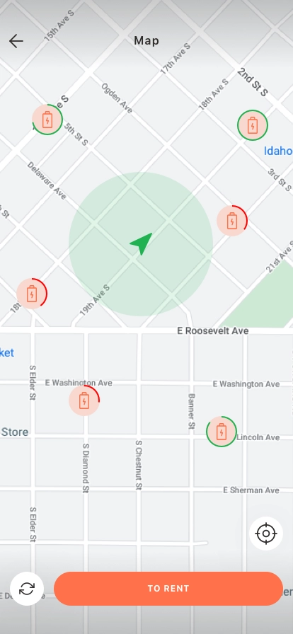 EV Charging Mobile App UI Kit - Screenshot 3