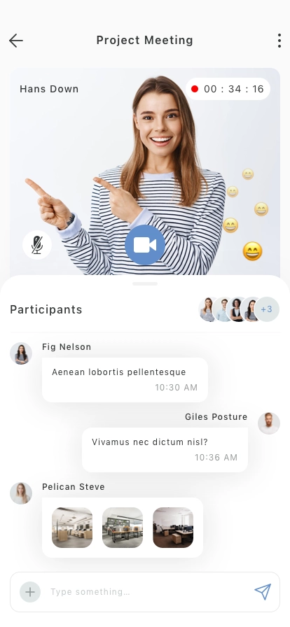 Meeting Mobile App UI Kit - Screenshot 5